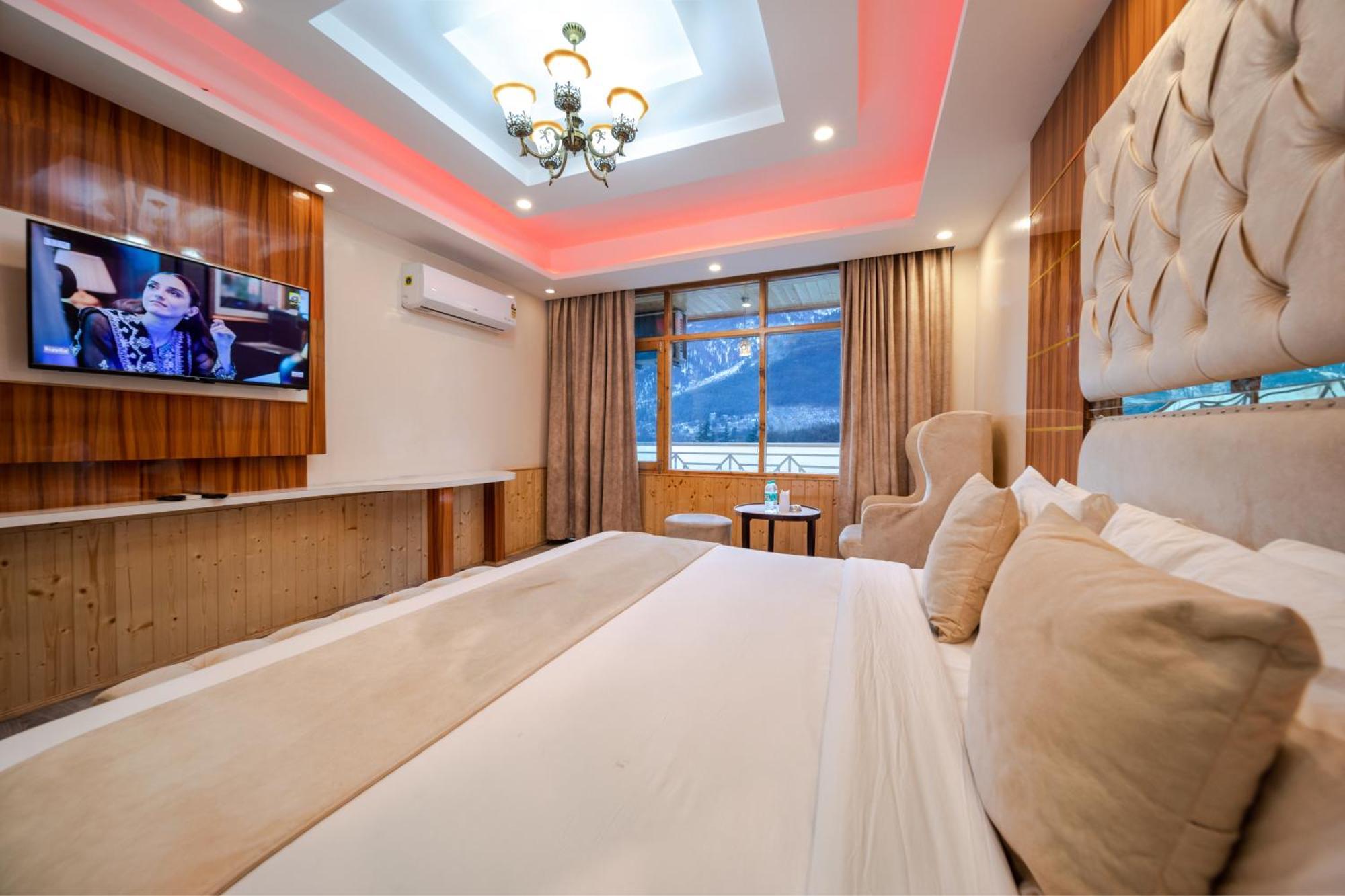 Hill River Resort - Central Heated & Air Cooled - Near Mall Road , Best Property Of Manali 2024- 2025 Dış mekan fotoğraf