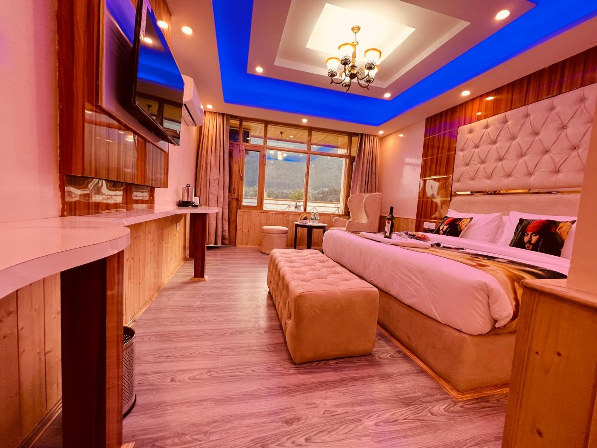 Hill River Resort - Central Heated & Air Cooled - Near Mall Road , Best Property Of Manali 2024- 2025 Dış mekan fotoğraf