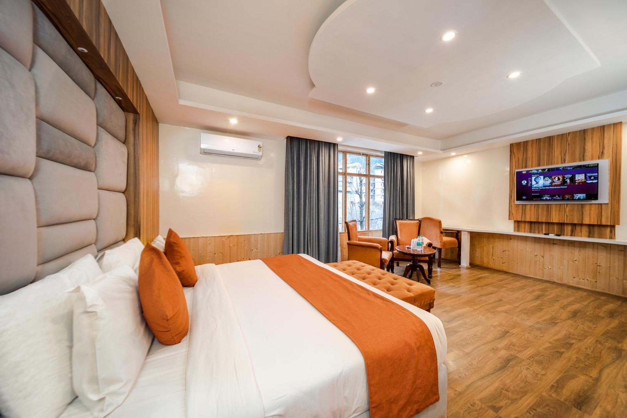 Hill River Resort - Central Heated & Air Cooled - Near Mall Road , Best Property Of Manali 2024- 2025 Dış mekan fotoğraf