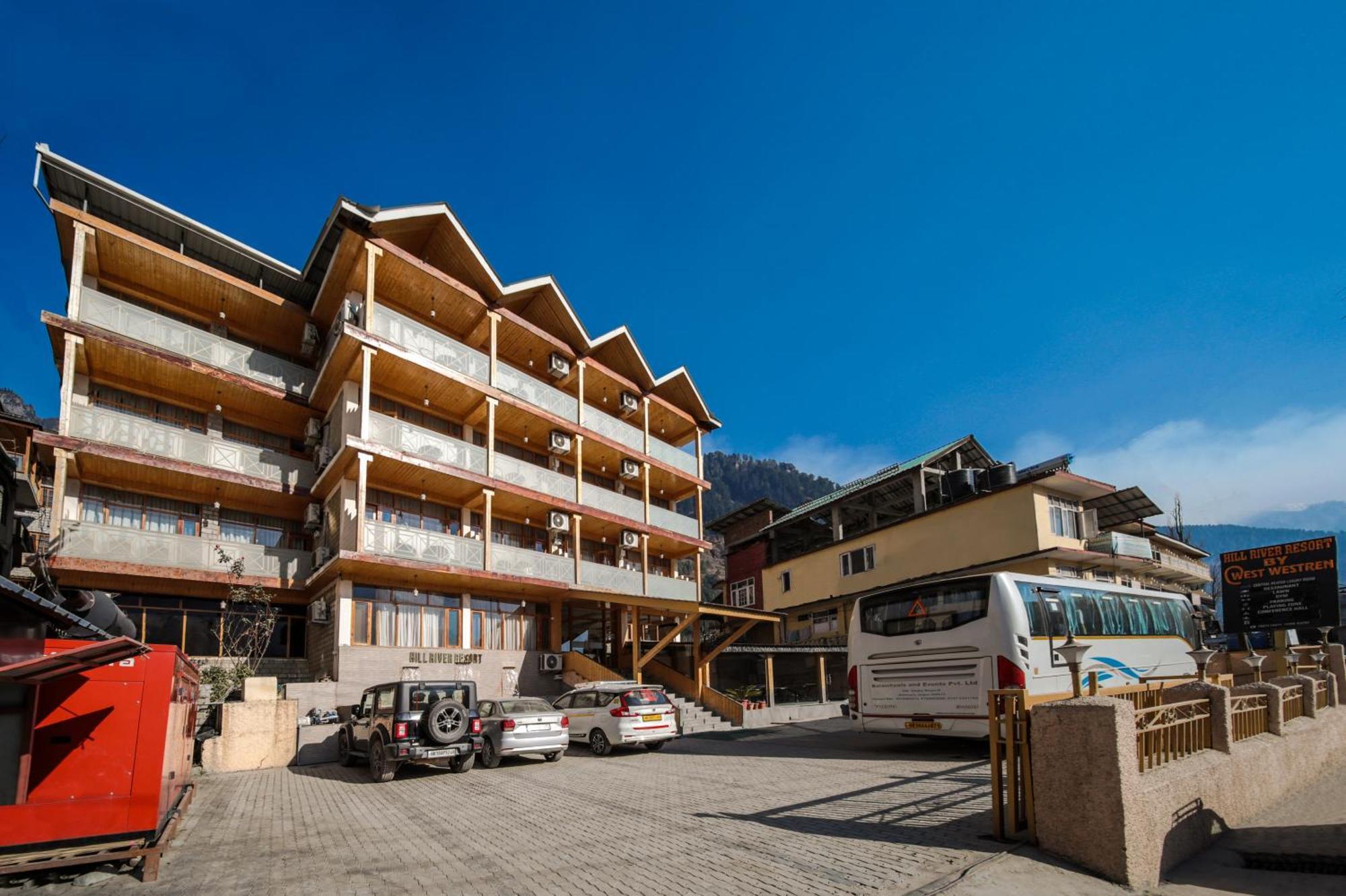 Hill River Resort - Central Heated & Air Cooled - Near Mall Road , Best Property Of Manali 2024- 2025 Dış mekan fotoğraf